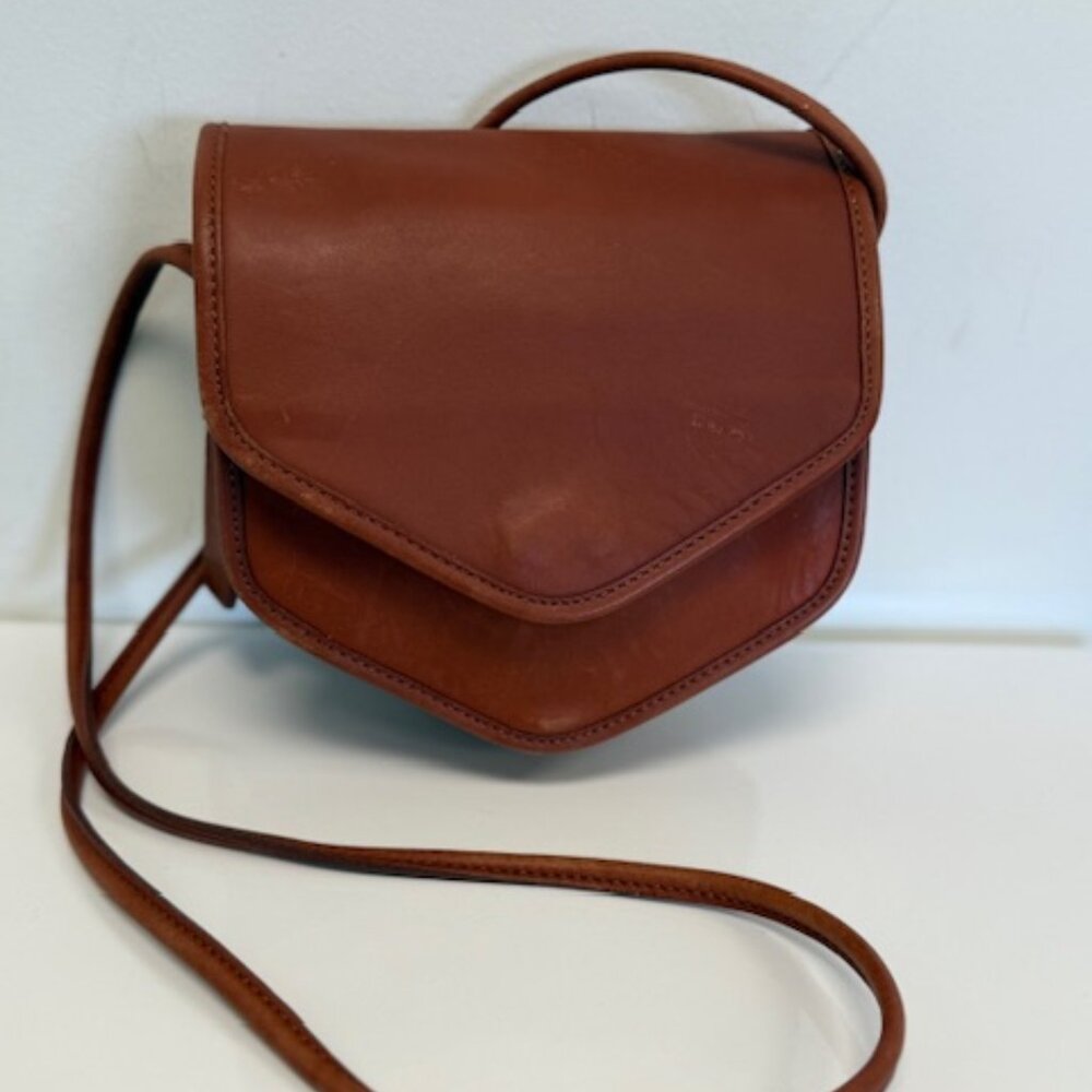 VTG Coach Megan crossbody bag .RWhiskey Brown #101-13